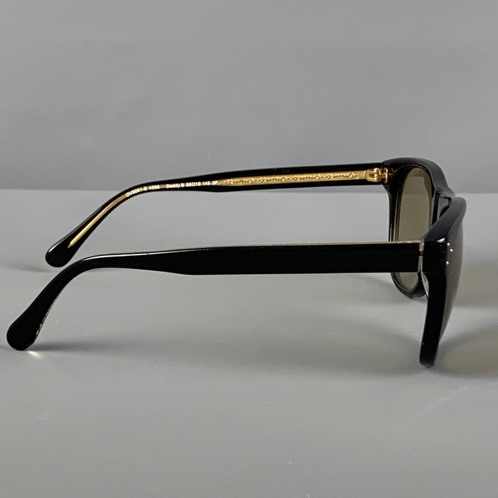 OLIVER PEOPLES Black Acetate Daddy B Sunglasses