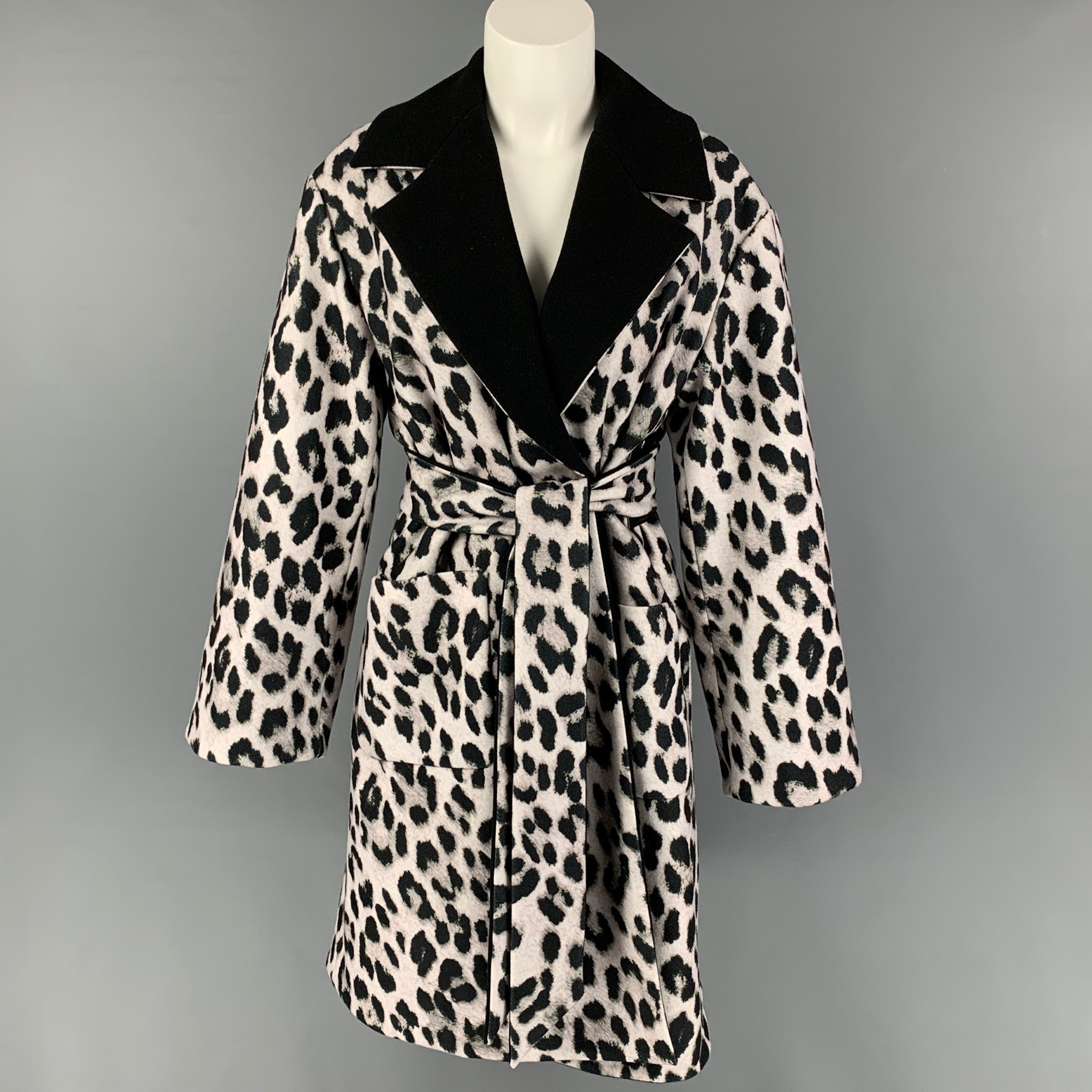 Alice and olivia outlet leopard coat