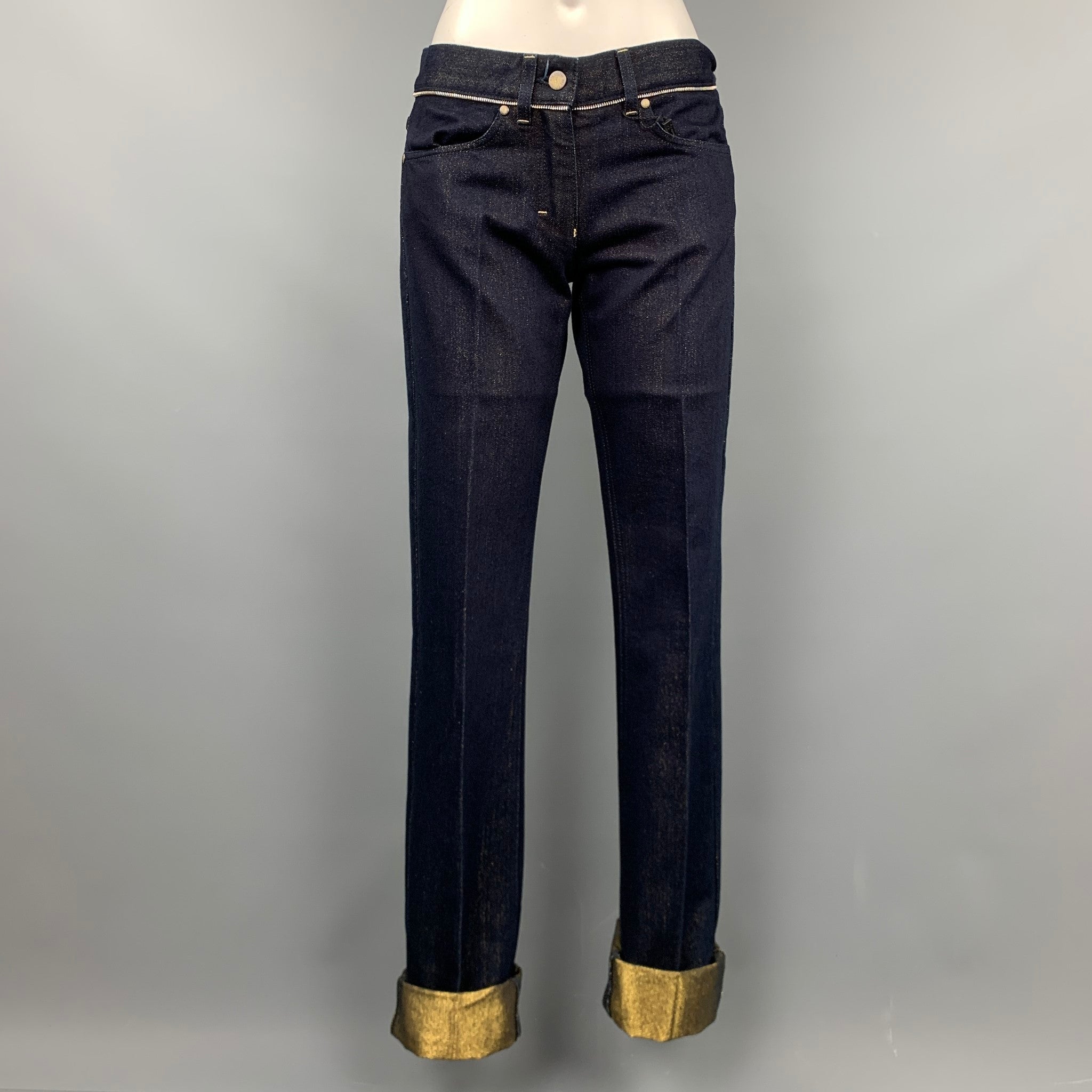 パンツ SAINT LAURENT skinny denims indigo Saint Laurent Relaxed Slim Jeans Indigo Ocean Men's - US