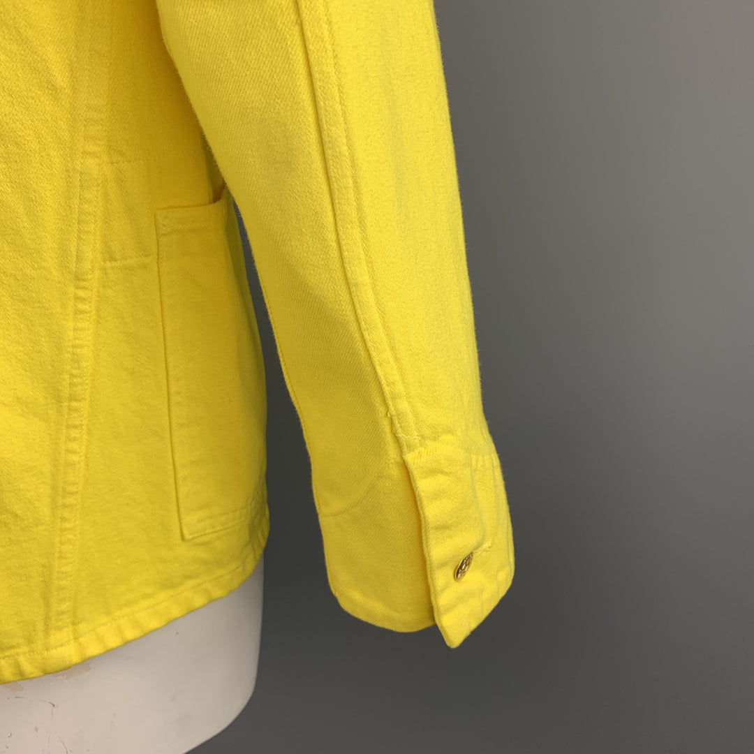 LEVI'S MADE &amp; CRAFTED Taille M Veste de travail en coton jaune