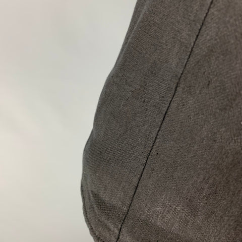 JOHN VARVATOS Size 40 Black Lines Zip Up Buttons Jacket