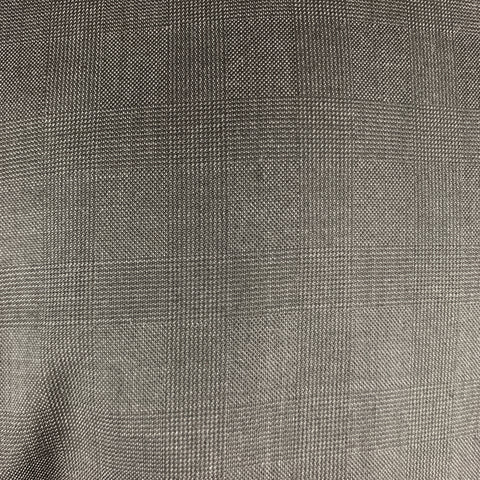 ELIE TAHARI Size 40 Charcoal Glenplaid Wool Notch Lapel Suit NWT
