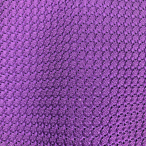 DRAKES LONDON Purple Woven Silk Neck Tie