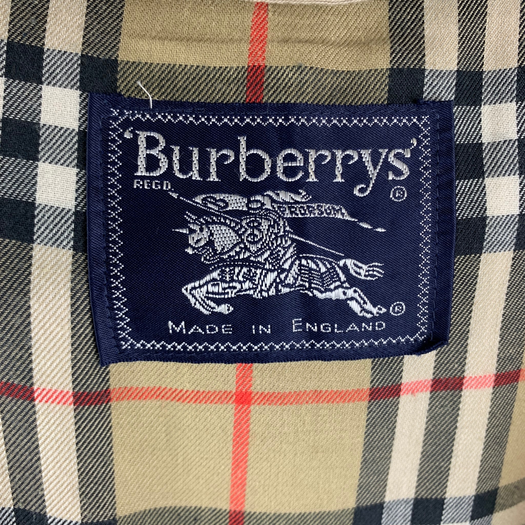 Burberrys england sales