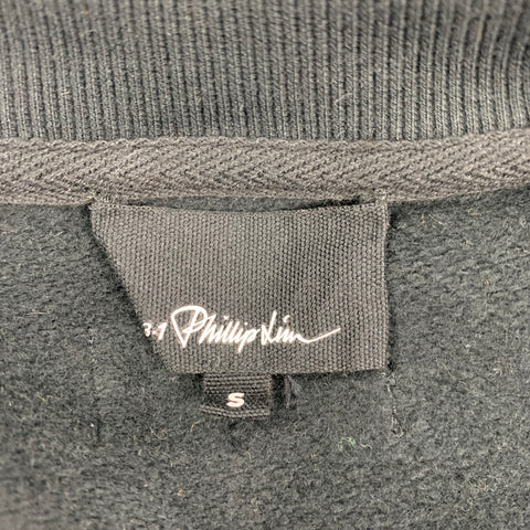 3.1 PHILLIP LIM Size S Black Cotton Crew-Neck Sweatshirt