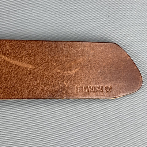 BILLYKIRK Size 32 Tan Leather Belt