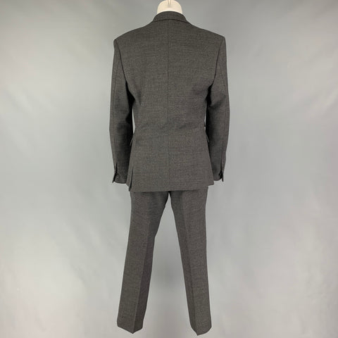 NEIL BARRETT Size 34 Grey Wool Lycra Single Breasted Suit