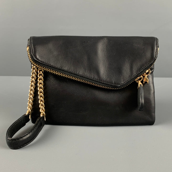 HENRI BENDEL Sac à main avec bracelet en cuir noir