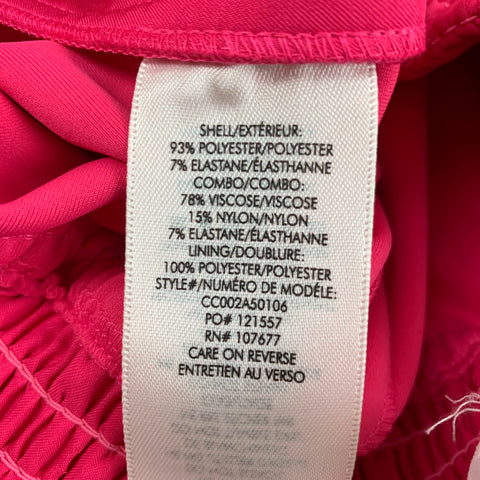 ALICE + OLIVIA Size 6 Pink Polyester Casual Pants