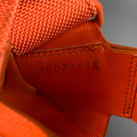 COLECCIÓN CALVIN KLEIN Talla 12 Sandalias con tiras de cuero naranja