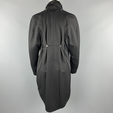 UNDERCOVER Size M Black Wool Satin Shawl Collar Tuxedo Coat