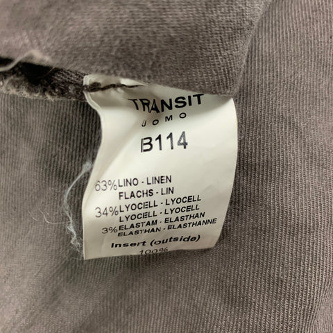 TRANSIT UOMO Size M Olive Linen Blend Sport Coat