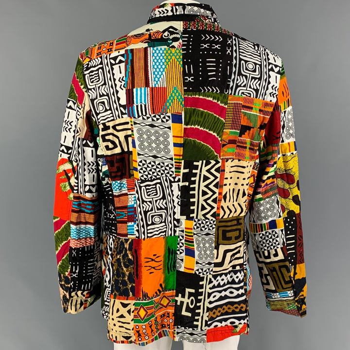 ENGINEERED GARMENTS Size XXL Multi-Color Mixed Patterns Jacket