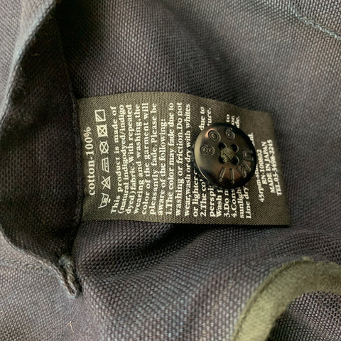 45rpm Size L Indigo Cotton Double Breasted Jacket