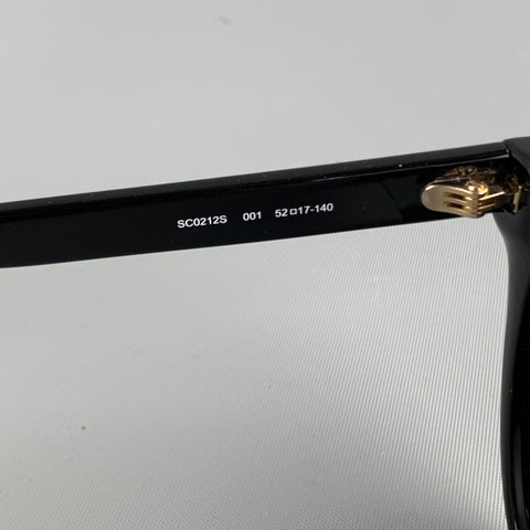 STELLA McCARTNEY SC0212S Black Acetate Star Cat Eye Sunglasses