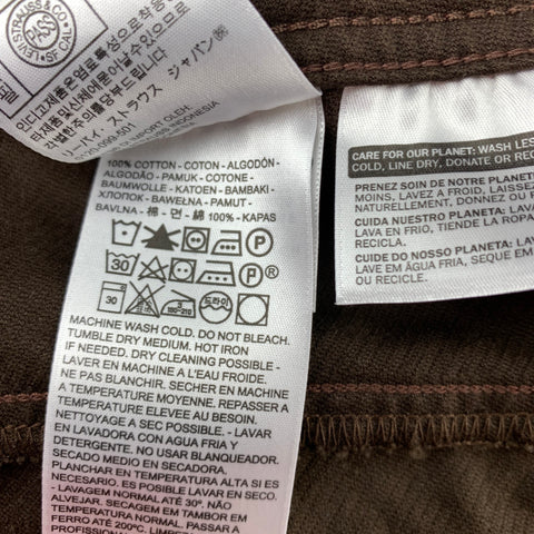LEVI'S MADE & CRAFTED Size M Brown Corduroy Cotton Trucker Jacket