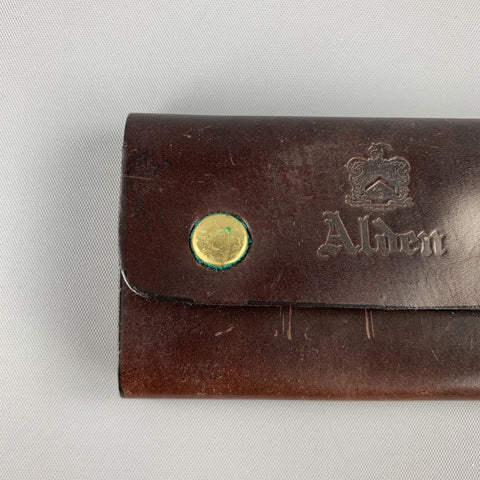 ALDEN Color 8 Cordovan Leather Key Case