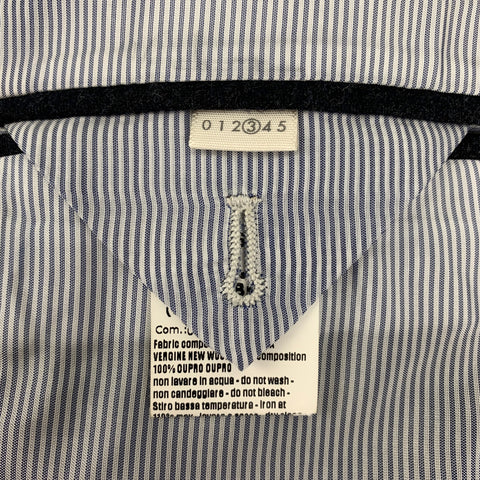 BAND OF OUTSIDERS Size 40 Charcoal Wool Double Breasted Sport Coat