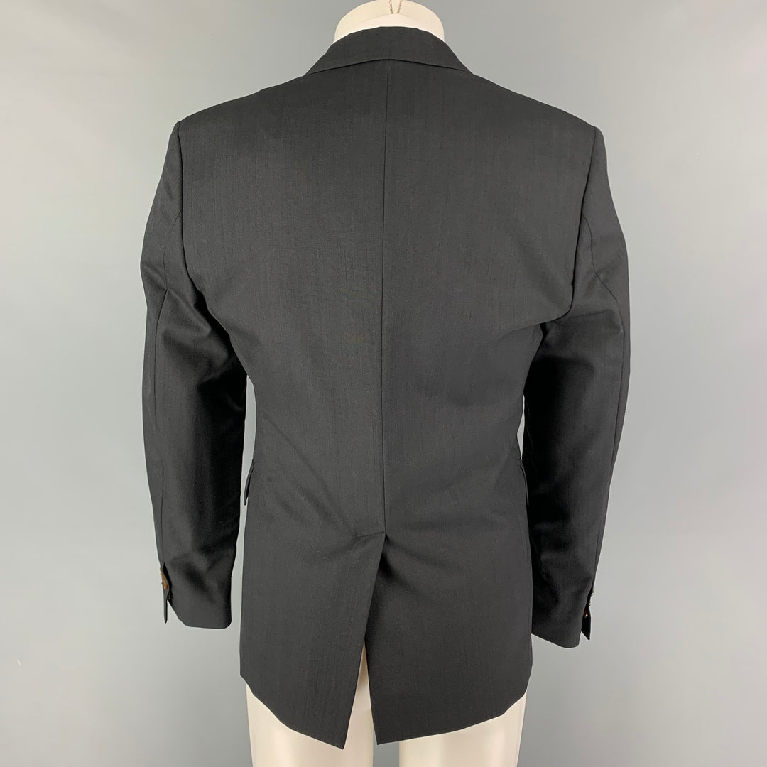 VIVIENNE WESTWOOD MAN Size 40 Charcoal Wool Peak Lapel Sport Coat