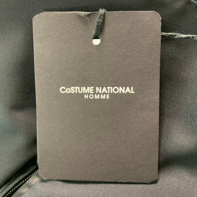 CoSTUME NATIONAL Size 40 Black Solid Wool Silk Notch Lapel Sport Coat