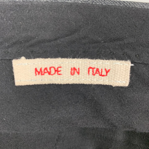 MARNI Size 32 Gray Cotton Viscose Dress Pants