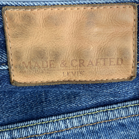 LEVI'S MADE & CRAFTED Size 29 Indigo Washed Cotton Jeans