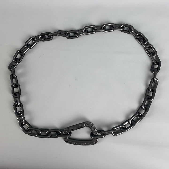 Black Chain Link Acetate Punk Necklace
