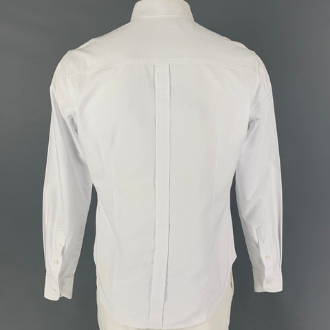 BAND OF OUTSIDERS Size M White Cotton Button Down Long Sleeve Shirt