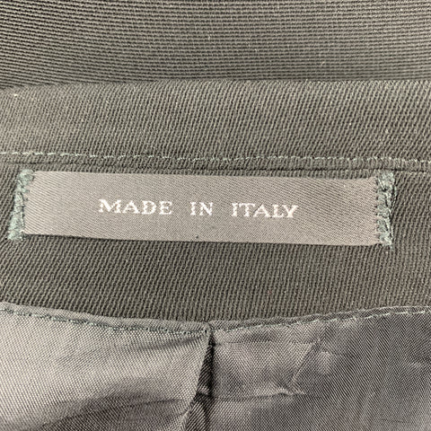 EMPORIO ARMANI 38 Costume Régulier Noir Uni Polyester 32 x 31