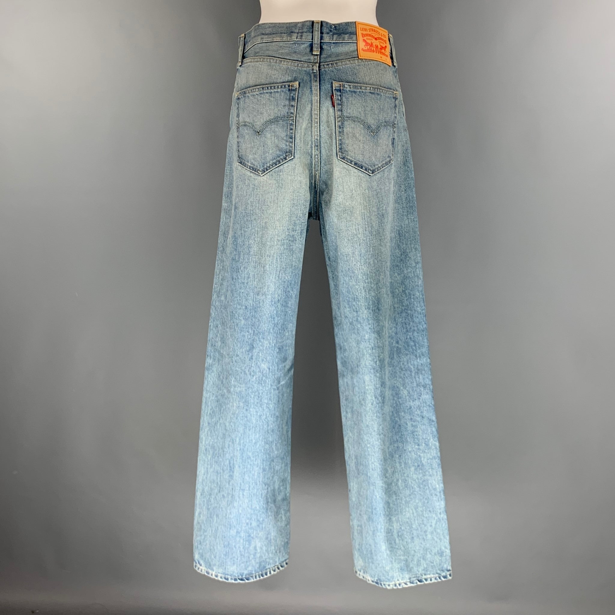 JUNYA WATANABE- LEVI'S Size XS Light Blue Denim Washed Wide