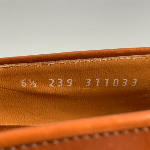 BARRETT x WILKES BASHFORD Size 7.5 Tan Leather Slip On Loafers