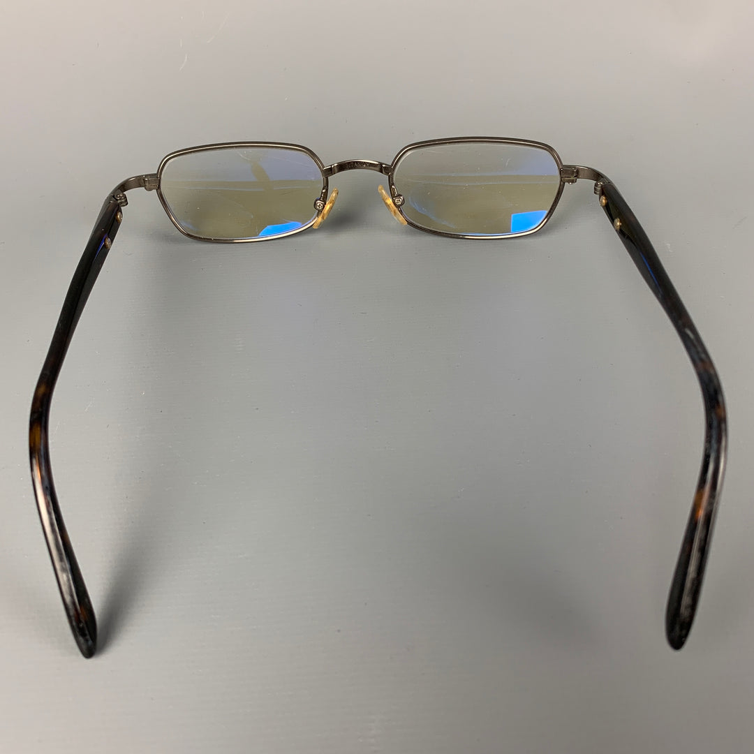 KIESELSTEIN-CORD Tortoise Shell Gunmetal Prescription Eyewear