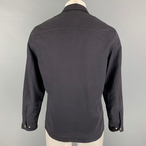 BRUNELLO CUCINELLI Size 38 Navy Polyester / Nylon Jacket