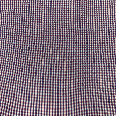 PAUL SMITH Size S Red & Navy Checkered Plaid Cotton Button Up  Shirt