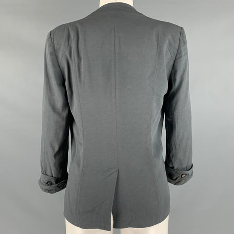 HELMUT LANG Veste Gris Viscose Elasthanne Taille 2