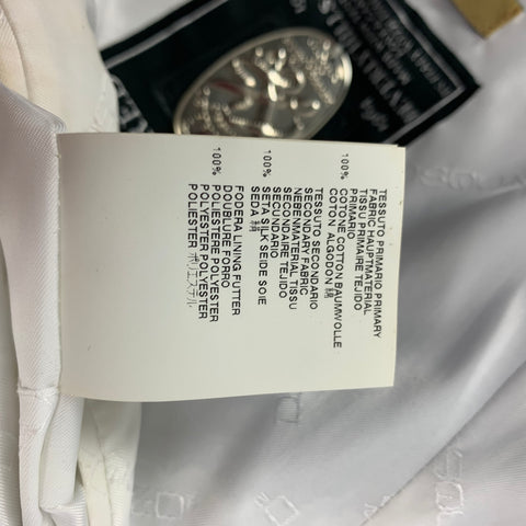 DSQUARED2 Size 36 Green Velvet Cotton Peak Lapel Sport Coat