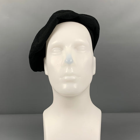 WILD BRICKS Black Cotton Hat