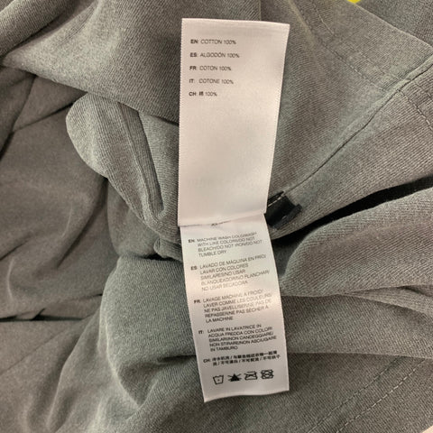 JOHN ELLIOTT Size XS Grey Cotton Short Sleeve Shirt