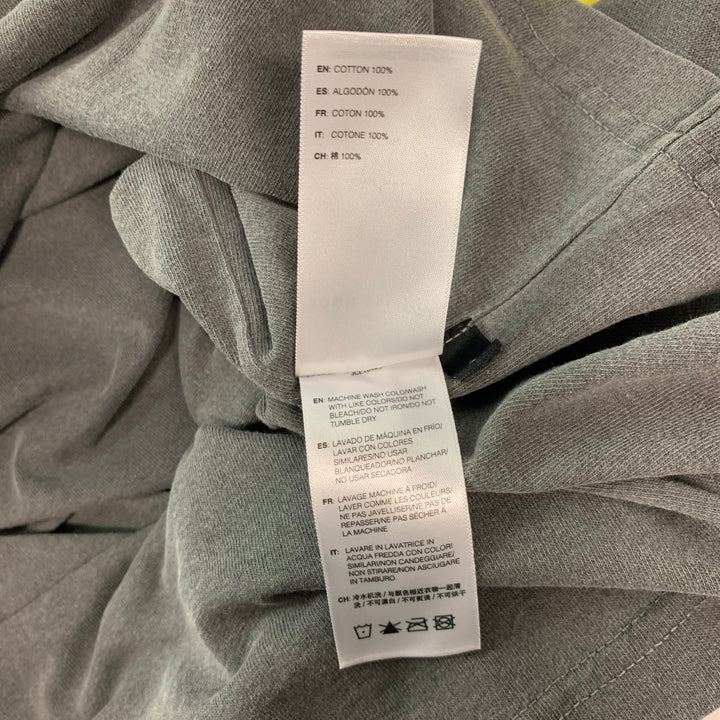 JOHN ELLIOTT Camisa Manga Corta Algodón Gris Talla XS