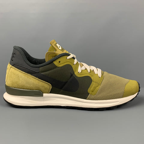 Zapatillas NIKE Air Berwuda de tejidos mixtos verde oliva talla 12