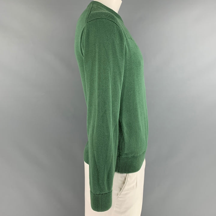 PS by PAUL SMITH Size M Green Cotton Crew Neck Pullover