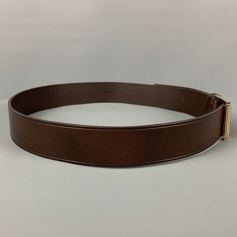 TOM FORD Size 38 Brown Leather Belt