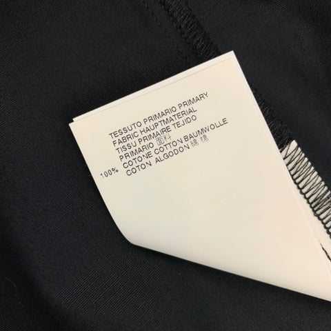VIVIENNE WESTWOOD MAN Size XL Black Cotton Snaps Long Sleeve Shirt