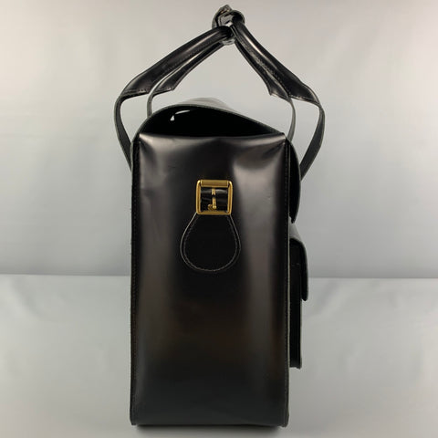 DR. MARTENS Automne 2012 Taille L Sac de nuit en cuir noir