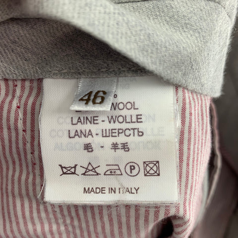 BRUNELLO CUCINELLI Size 30 Gray Lana Wool Casual Pants