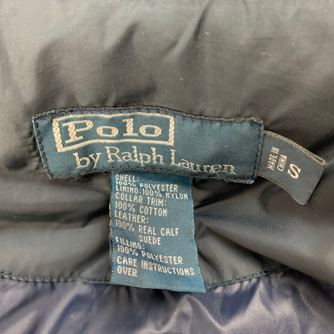 POLO by RALPH LAUREN Size S Navy Quilted Polyester Jacket