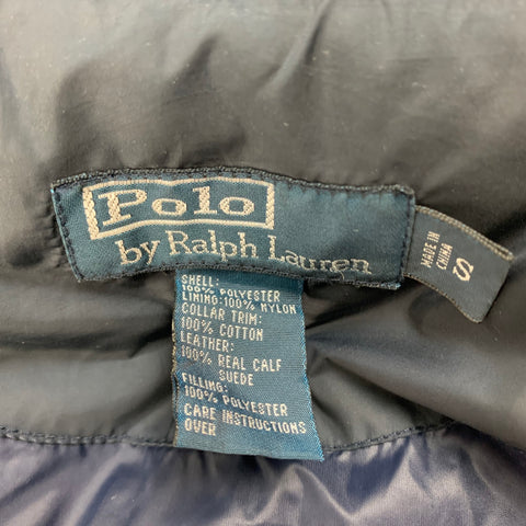 POLO by RALPH LAUREN Size S Navy Quilted Polyester Jacket