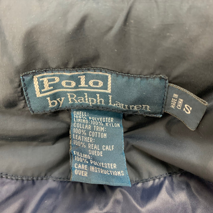 POLO by RALPH LAUREN Size S Navy Quilted Polyester Jacket