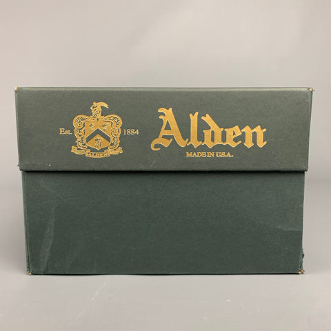 ALDEN 564 Size 14 Brown Leather Cap Toe Lace Up Shoes