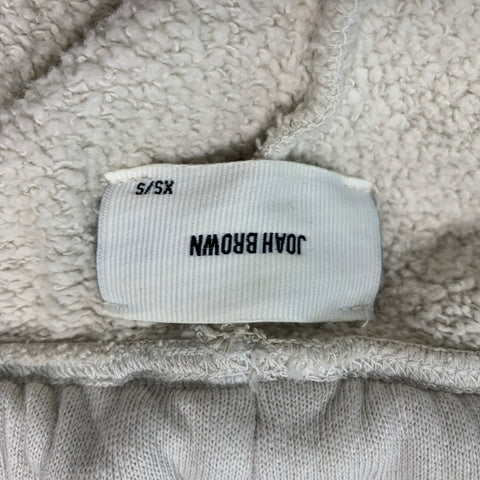 JOAH BROWN Size XS/S Off White Cotton Sweatpants Casual Pants